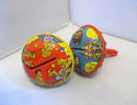 Vintage US Metal Toy Litho Tin New Year Party Nois