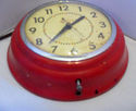 Vintage Electric Wall Clock Restaurant Model Art D