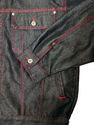  Webs Jeans Mens Dark Blue Wash Denim Jean Jacket 