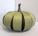 Longaberger Pumpkin Basket Sage Green Medium Hallo