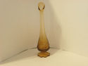 Mid Century Vintage Gold Viking Art Glass Vase Sma