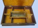 Vintage Antique English Wooden Jewelry Trinket Box