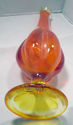 Vintage Mid Century Viking Art Glass Vase Amberina