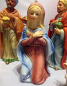 Homco Nativity Set 9 Nine Piece Ceramic Figurines 