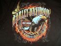 Harley Davidson T-Shirt Mens XXL 2XL Black Short S