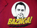 The Big Bang Theory Tshirt T Shirt Red Bazinga She