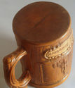 Walt Disney World Ceramic Mug Cup Wood Grain Coffe