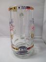 Disney Cruise Line Stein Glass Mug Clear Beer Hand