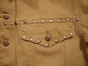 Harley Davidson Studded Denim Jean Jacket Womens X