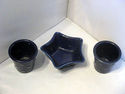 Longaberger Pottery Proudly American Votives Royal