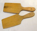 Antique Wooden Butter Spatula Paddle Light Brown P