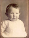 Antique Cabinet Photo Sepia Portrait Baby Boy Girl