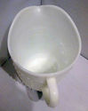 Vintage Hobnail Pitcher White Milk Glass Cream Jug