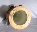 Fruit Basket Bowl Sculpture Stoneware Kitchen Room