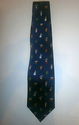 Silk Christmas Tie Navy Blue Drums Toy Soldiers Sn