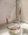 Vtg Coca Cola Coke Holly Hobbie Glass Christmas Lt