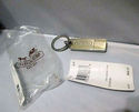 Coach 2GB 2 GB USB Key Chain Ring Keychain Silver 