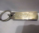 Coach 2GB 2 GB USB Key Chain Ring Keychain Silver 