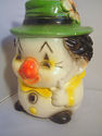 Vintage Dubuesne Clown Bank Ceramic 1972 Piggy Sta