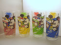 Mickey & Minnie Mouse Glasses 4 Clear In Red Yello