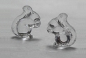 Swarovski Vintage Squirrel Crystal Pendant 20mm 