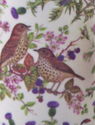 Pair Fine English Bone China Mugs - Wild Bird Chin