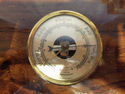 Glossed Wood 3 Weather Station Barometer Hygromete