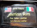 Awesome Men's American Born Brand Italian Leather 