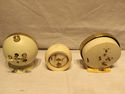 Lot of 3 Vintage Westclox Alarm Shelf Clocks - 2 B