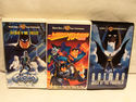 3 Lot WB Warner Brothers Batman VHS Sub Zero Batma