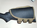 HUNTING Butt Stock SHOTGUN Cheek Rest Ammo Pouch -