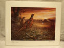 Beautiful 1998 Signed Animal Birds Litho by Ruane 