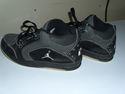 Black & Grey PreOwned 2009 Air Jordans Athletic Sk