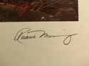 Beautiful 1998 Signed Animal Birds Litho by Ruane 