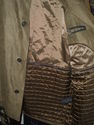 Mens Claiborne Brown Faux Suede Brown Coat Jacket 