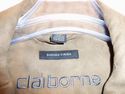 Mens Claiborne Brown Faux Suede Brown Coat Jacket 