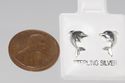 Dolphin Stud Earrings 925 Sterling Silver 11mm 