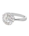 Sterling Silver 1.25ct Cubic Zirconia Engagement R