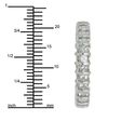 Sterling Silver 4mm Cubic Zirconia AAA Grade CZ Ba