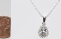 Sterling Silver Diamond (.1ct) and White Topaz Tea