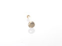 20g 14k Yellow Gold 2mm Flat Ball Nose Stud Nose P