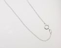 .925 Sterling Silver Cable Chain Necklace 16" 18" 