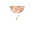 Ball Nose Stud 22G 14k Yellow Gold Nose Bone Pin 1