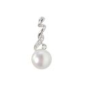 Sterling Silver Genuine Freshwater White Pearl Pen