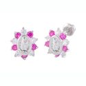 Guadalupe Screwback Stud Earrings Small .925 Sterl