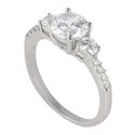 Stunning Womens 1.25ct CZ Ring .925 Sterling Silve