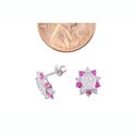 Guadalupe Screwback Stud Earrings Small .925 Sterl