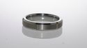 Mens Wedding Band Tungsten Ring Multiple Vertical 