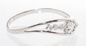 Sterling Silver 7 Circles CZ Cubic Zirconia Ring S