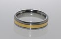 Mens Tungsten Ring Wedding Band Double Grooved 6mm